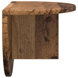 Scaffale da parete 2 pcs Legno vecchio 48 x 24 x 24 cm
