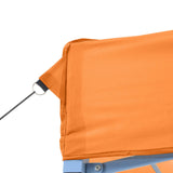 Tenda Party Arancione 200 x 200 x 306 cm Tessuto Oxford