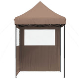 Tenda Party Marrone 200 x 200 x 306 cm Tessuto Oxford