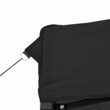 Tenda Party Nero 200 x 200 x 306 cm Tessuto Oxford