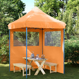 Tenda Party Arancione 200 x 200 x 306 cm Tessuto Oxford