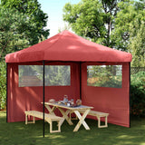 Tenda Party Borgogna 292 x 292 x 315 cm Tessuto Oxford
