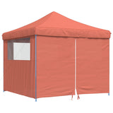Tenda Party 292 x 292 x 315 cm Terracotta Tessuto Oxford