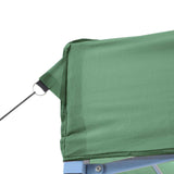 Tenda Party Verde 279 x 410 x 315 cm Tessuto Oxford