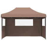 Tenda Party Marrone 279 x 410 x 315 cm Tessuto Oxford