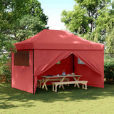 Tenda Party Borgogna 279 x 410 x 315 cm Tessuto Oxford