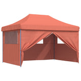 Tenda Party Terracotta 279 x 410 x 315 cm Tessuto Oxford