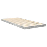 Struttura letto a terra Grigio cemento 90 x 200 cm