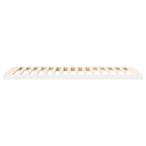 Struttura letto a terra Bianco 100 x 200 cm Legno truciolato