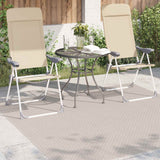 Tappeti per area Quadrato FARO Crema 200 x 200 cm Poliestere