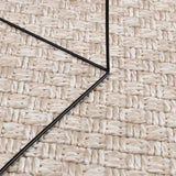 Tappeti per area Rotondo FARO Crema  120 CM Poliestere
