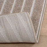 Tappeti per area Quadrato PALMERAS Beige 240 x 240 cm