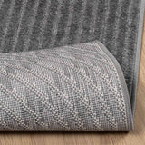 Tappeti per area PALMERAS Antracite 120 x 120 cm Poliestere