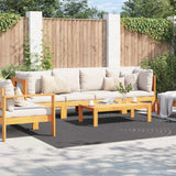 Tappeti per area PALMERAS Antracite 240 x 240 cm Poliestere