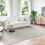 Tappeti per area PALMERAS Crema 280 x 200 cm Poliestere