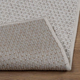 Tappeti per area Quadrato LUGO Crema 240 x 240 cm Poliestere
