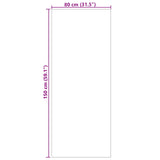 Tappeti per area HUARTE Crema e Grigio 150 x 80 cm Poliestere