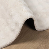 Tappeti per area Quadrato SIROLO Beige 200 x 200 cm Poliestere