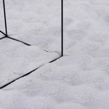 Tappeti per area Quadrato SIROLO Grigio 200 x 200 cm Poliestere