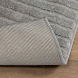 Tappeti per area Quadrato HUARTE Grigio 240 x 240 cm Poliestere