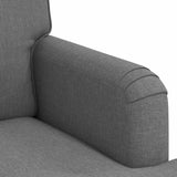 Set di divani 2 pcs Grigio scuro 144 x 80 x 85 cm Tessuto