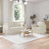 Set di divani 2 pcs Crema 158 x 78 x 80 cm Velluto