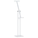 Espositori per Fiere 2 pcs Bianco 26,5 x 26,5 x 150 cm Acciaio