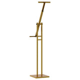 Espositori per Fiere 2 pcs Oro 26,5 x 26,5 x 150 cm Acciaio