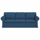 Divano Blu 215 x 82 x 80 cm Tessuto
