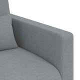 Divano Grigio chiaro 78 x 78 x 80 cm Tessuto