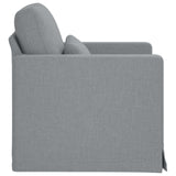 Divano Grigio chiaro 78 x 78 x 80 cm Tessuto