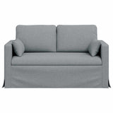 Divano Grigio chiaro 139 x 78 x 80 cm Tessuto