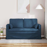 Divano Blu 139 x 78 x 80 cm Tessuto
