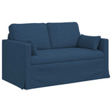 Divano Blu 139 x 78 x 80 cm Tessuto