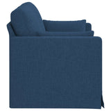 Divano Blu 139 x 78 x 80 cm Tessuto