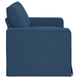 Divano Blu 162 x 80 x 82 cm Tessuto