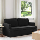 Divano Nero 162 x 80 x 85 cm Tessuto