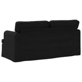 Divano Nero 162 x 80 x 85 cm Tessuto