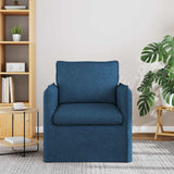 Divano Blu 75 x 82 x 85 cm Tessuto