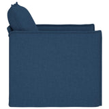 Divano Blu 75 x 82 x 85 cm Tessuto