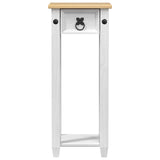 Supporto per piante Bianco 30 x 30 x 73 cm Pino massello