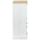 Mobile per vino Bianco 97 x 45 x 114 cm Pino massello