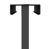 Espositori per Fiere Nero 30 x 23,5 x 210 cm Acciaio