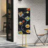 Espositori per Fiere Oro 30 x 23,5 x 210 cm Acciaio