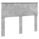 Struttura del letto con cassetto Grigio cemento 135 x 190 cm