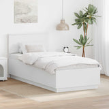Struttura del letto Bianco 70 x 190 cm Legno truciolato