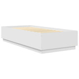 Struttura del letto Bianco 70 x 190 cm Legno truciolato