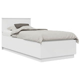 Struttura del letto Bianco 70 x 190 cm Legno truciolato