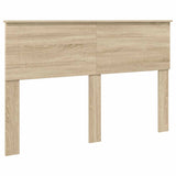 Struttura del letto con testiera Rovere Sonoma 140 x 200 cm