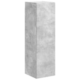 Set mobile TV 4 pcs Grigio cemento Legno truciolato